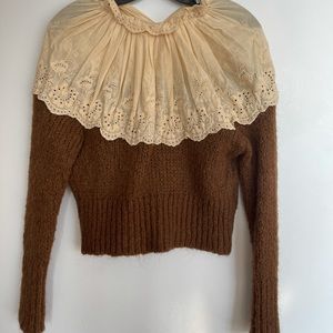 Zara brown sweater